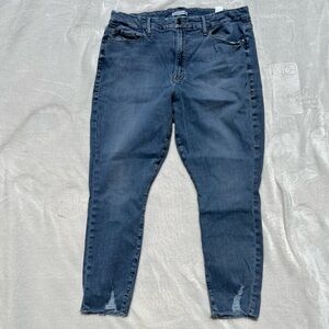 Good American Good Waist Crop sz 20